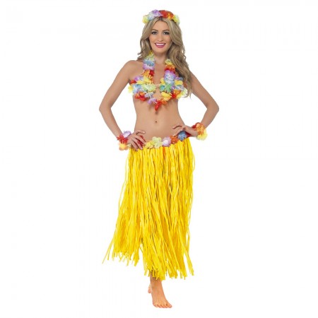 Карнавальный костюм Гавайский (желтый)